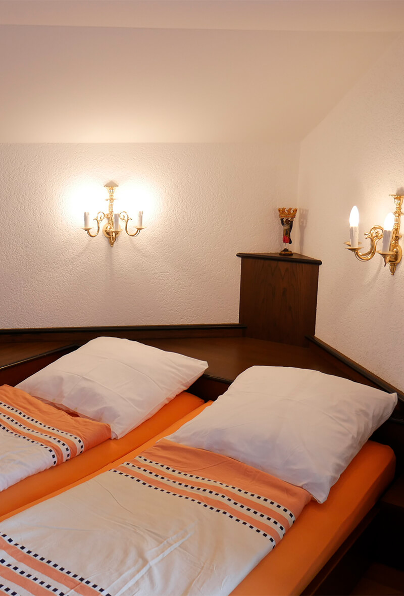 modernes Bad in der Ferienwohnung in Dresden